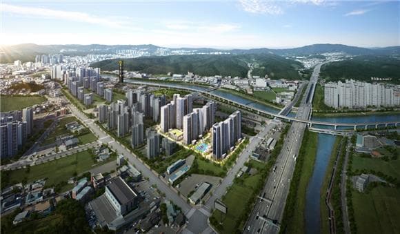 GTX-A 개통 호재 속 '용인 고림 동문 디 이스트' 분양