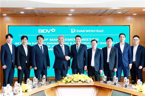 정원주 대우건설 회장, 베트남 경제사절단 일원으로 방문